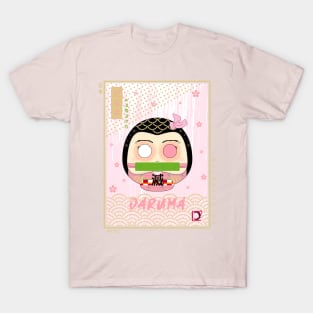 Daruma Nezuko Ukiyo-e T-Shirt